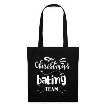 Christmas Baking Team - Tote Bag - black - Front