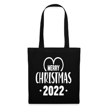 Merry Christmas 2022 - Tote Bag - black - Front