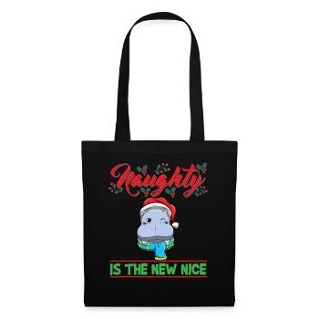 Coquin est le nouveau Noël de Noël Nice - Sac en tissu - noir - Devant