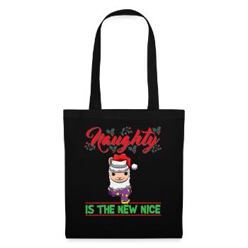 Coquin est le nouveau Noël de Noël Nice - Sac en tissu - noir - Devant