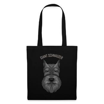 Dog Lover - I Love My Giant Schnauzer - Stoffbeutel - Schwarz - Vorne