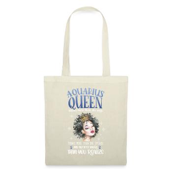 Aquarius Queen - Stoffbeutel - Natur - Vorne