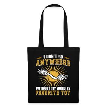 The favorite toy of mine and my dog - Tote Bag - black - Front