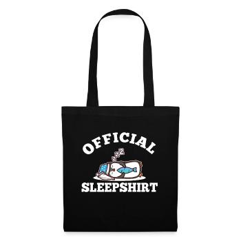 Pingouin chemise de nuit officiel - Sac en tissu - noir - Devant