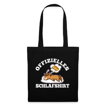 Chemise de couchage officielle Cheval - Sac en tissu - noir - Devant