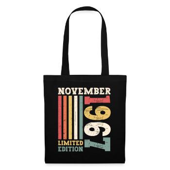 Original November 1967 55th birthday gift - Tote Bag - black - Front