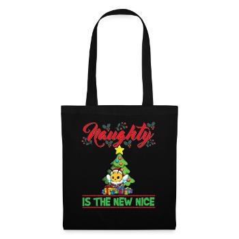 Coquin est le nouveau Noël de Noël Nice - Sac en tissu - noir - Devant