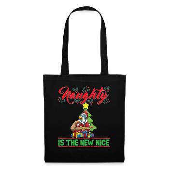 Coquin est le nouveau Noël de Noël Nice - Sac en tissu - noir - Devant