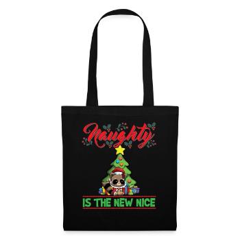 Coquin est le nouveau Noël de Noël Nice - Sac en tissu - noir - Devant