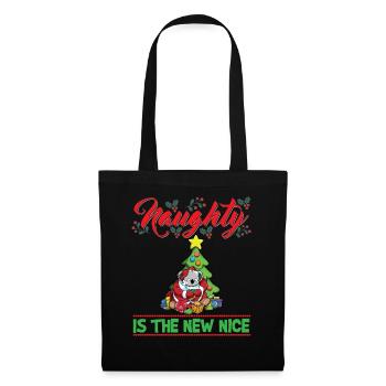 Coquin est le nouveau Noël de Noël Nice - Sac en tissu - noir - Devant