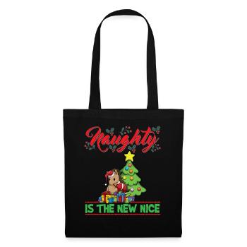 Coquin est le nouveau Noël de Noël Nice - Sac en tissu - noir - Devant