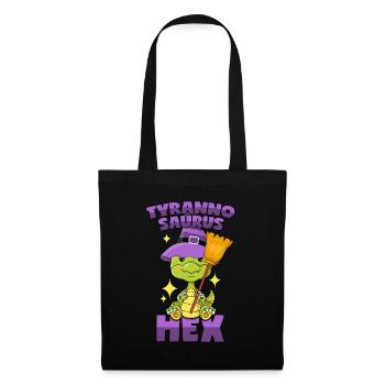 Tyrannosaurus Hex - Tote Bag - black - Front