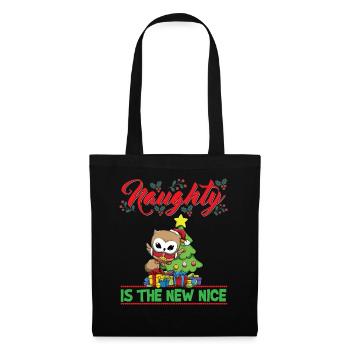 Coquin est le nouveau Noël de Noël Nice - Sac en tissu - noir - Devant