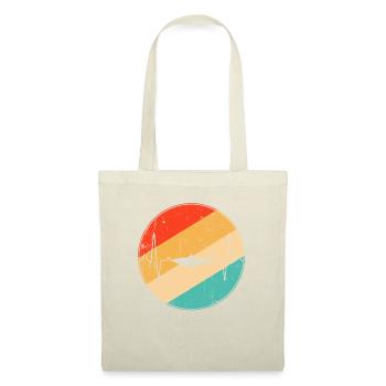 Shark Retro Heartbeat - Sac en tissu - nature - Devant