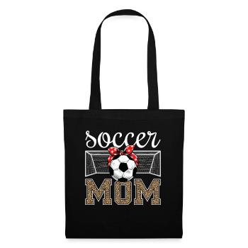Soccer Mom - Stoffbeutel - Schwarz - Vorne
