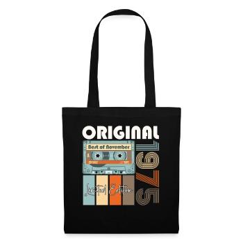 Novembre né en 1975 47e cadeau d'anniversaire - Sac en tissu - noir - Devant