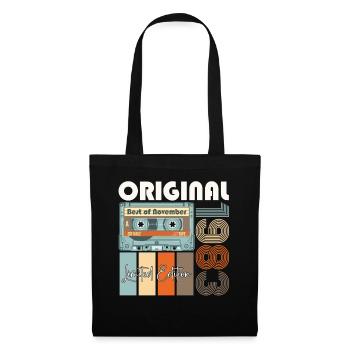 Novembre né en 1983 39e cadeau d'anniversaire - Sac en tissu - noir - Devant