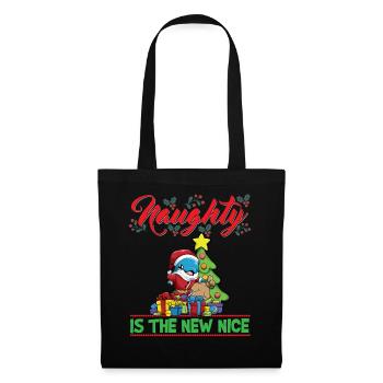 Coquin est le nouveau Noël de Noël Nice - Sac en tissu - noir - Devant