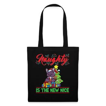 Coquin est le nouveau Noël de Noël Nice - Sac en tissu - noir - Devant