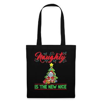 Coquin est le nouveau Noël de Noël Nice - Sac en tissu - noir - Devant