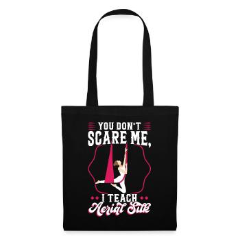 I Teach Aerial Silk - Aerialist - Tote Bag - black - Front