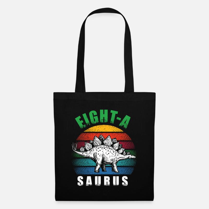 Eight-A Saurus - Sac en tissu - noir