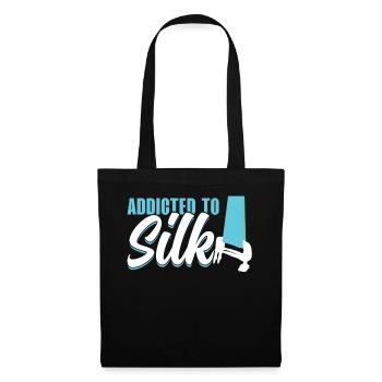Addicted To Silk - Aerialist - Tote Bag - black - Front