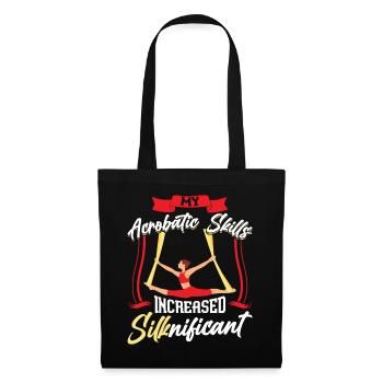Mes compétences acrobatiques ont augmenté SILKnificant - Sac en tissu - noir - Devant