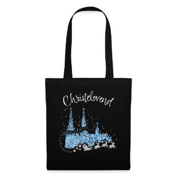 Cathédrale de Cologne Fastelovend Colonia Cologne Jours de Noël - Sac en tissu - noir - Devant