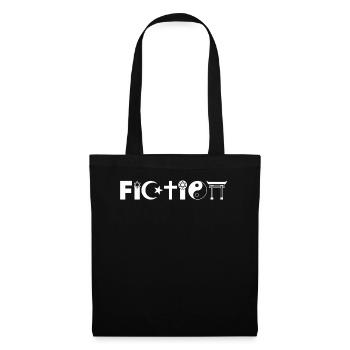 Funny Fiction Religion Symbol For Atheist - Tote Bag - black - Front