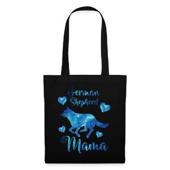 German Shepherd Mama Dog Lovers - Tote Bag - black - Front
