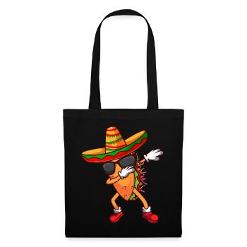 Dabbing Taco Mexican Fiesta Cinco De Mayo - Tote Bag - black - Front