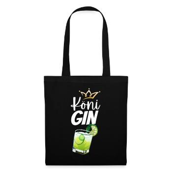 Köni Gin - Sac en tissu - noir - Devant