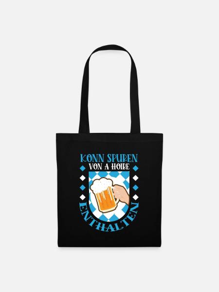 Konn traces de A Hoibe incluses - Sac en tissu - noir