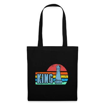 Chess - King - Tote Bag - black - Front