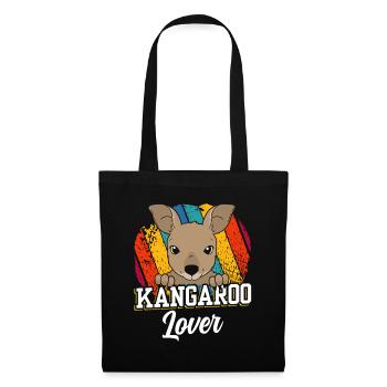 Kangaroo lover Australia Kangaroo animal - Tote Bag - black - Front