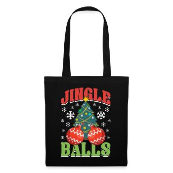 funny Santa saying, funny saying outfit - Tote Bag - black - Front