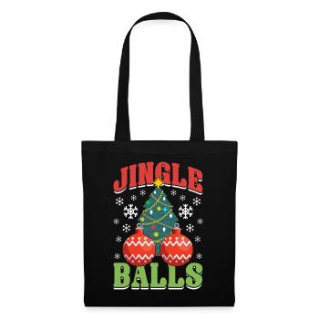 funny Santa saying, funny saying outfit - Tote Bag - black - Front
