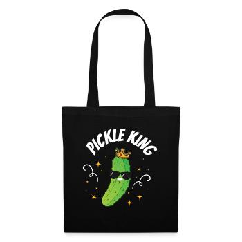 Pickle King - Stoffbeutel - Schwarz - Vorne
