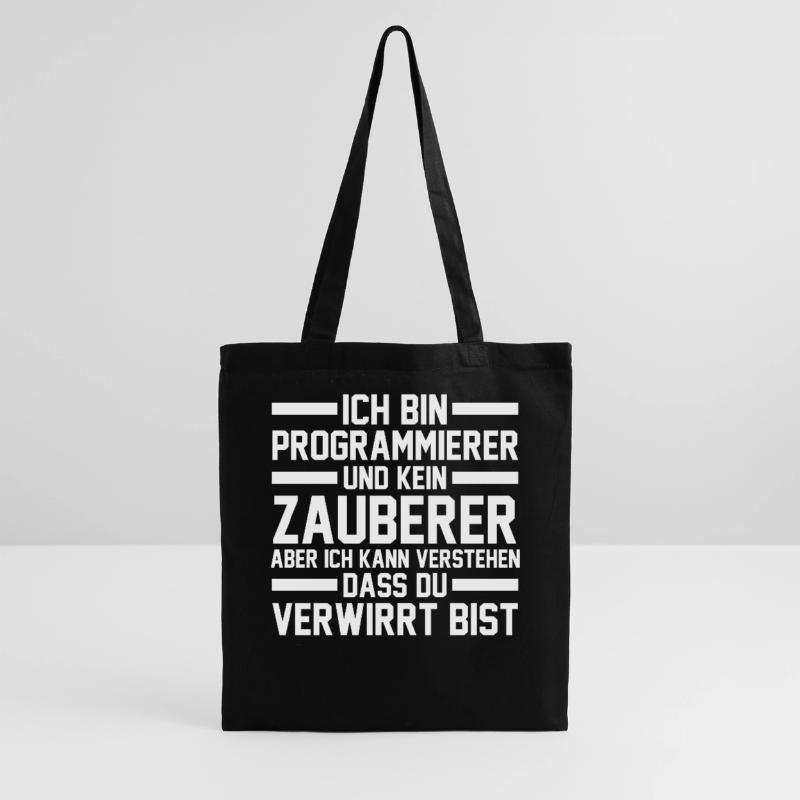 Programmieren Entwickler Coder Programmierer Stoffbeutel