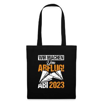 Abi 2023 - Stoffbeutel - Schwarz - Vorne
