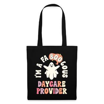 Faboolous Daycare Provider Halloween Nanny Child - Tote Bag - black - Front