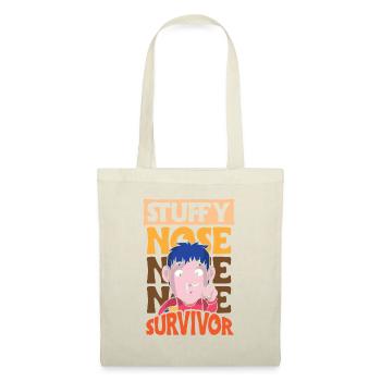 Stuffy Nose Survivor Shirt Gift - Tote Bag - nature - Front
