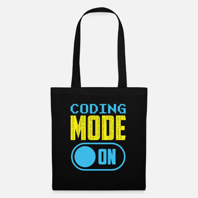 Mode de programmation A Codeur Programmeur - Sac en tissu - noir