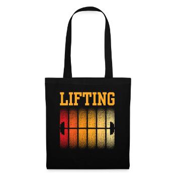 Lifting Workout Weightlifting Weightlifting Gym - Tote Bag - black - Front