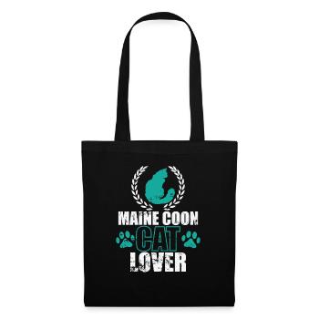 Maine Coon Cat Lover Cat Pet Cat - Tote Bag - black - Front