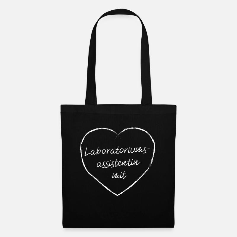 Laboratorium Assistentin Auszubildende Laborantin - Stoffbeutel - Schwarz