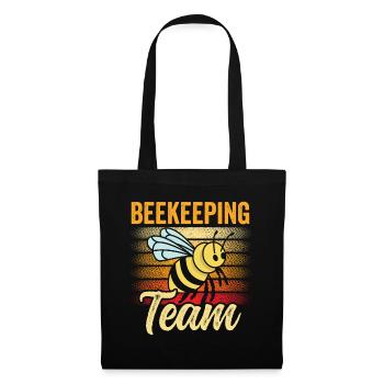 Team Beekeeping Beekeepers Honey Bees Beekeepers - Tote Bag - black - Front