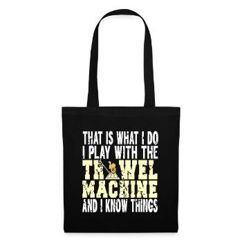 Concrete construction design for construction workers and construction site - Tote Bag - black - Front