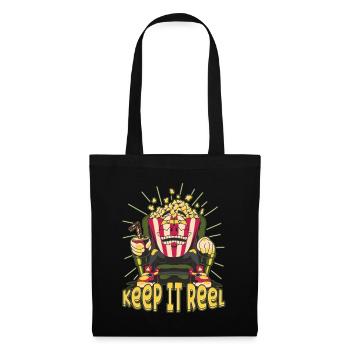 Cinéma Cinéma Film Popcorn Films - Sac en tissu - noir - Devant